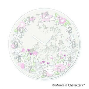 MOOMIN([~) Wall clock Little My Chasing MTP030010 CeA uE|v