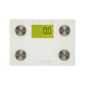 OHM 体重体組成計 バックライト付 ホワイト HB-KG12H2-W 健康グッズ スケール・測定