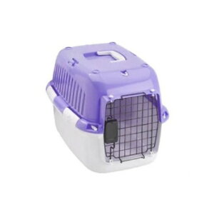 ファンタジーワールド ペット用 キャリーケース Mハードタイプ パープル ペット用品 ペット 犬用品