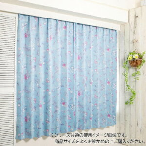 �f�B�Y�j�[ �A���X �h���[�v�J�[�e��2���Z�b�g 100×200cm SB-638-D �C���e���A �~���E�J�[�e��