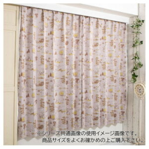 �f�B�Y�j�[ �N���b�V�b�N�v�[ �J�[�e�� 2���g 100×178cm SB-656-D �C���e���A �~���E�J�[�e��