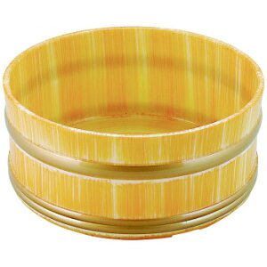 福井クラフト やすらぎ風呂桶 白木塗 81014020 家事用品 調理用品