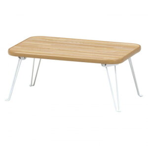 不二貿易 (C/D:14413) ちゃぶ台(幅45)NA/WH CB-4530F-NA 家具/収納 家具 ラック その他