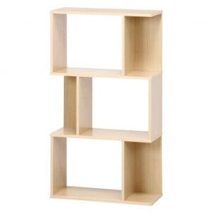 不二貿易 (C/D:98710) S型ディスプレイラック 3段 NA 家具/収納 家具 ラック その他