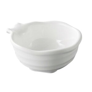 福井クラフト メラミン9.6雅ひねり片口小鉢白グロス 51024230 家事用品 調理用品