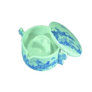 墨運堂   陶器 墨池 山水 中 26502 文具・玩具 文具