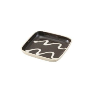 西海陶器 リップル SQトレイ M ・W 家事用品 食器