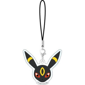 ポケットモンスター モバイルアクリルストラップ ブラッキー POKE-923G パソコン・AV機器関連 PC・携帯関連