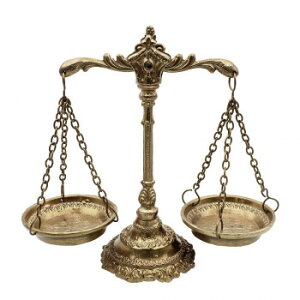 インドアルミ天秤 34524800918 インテリア 置物・掛け時計