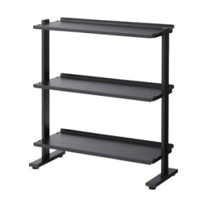 東谷 2WAYラック3D ブラック DIS-73BK 家具/収納 家具 ラック その他