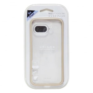 GooglePixel9a��p�w�ʌ^�P�[�X Chrome-CLEAR Beige GP9a-CHC07 �p�\�R���EAV�@��֘A PC�E�g�ъ֘A