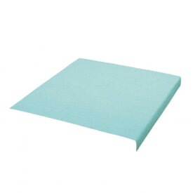 ウェルファン トリコットパイル防水シーツ 90×145 サックス 009433 ベビー/シルバー 介護用品