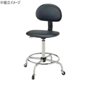 �T�J�G ��Ɨp���[�N�`�F�A�[ �L���X�^�[ �w������t 390×420×534mm C3C-BKN �Ƌ�/���[ �I�t�B�X���[