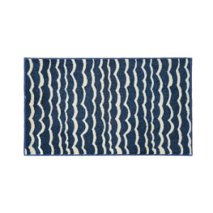 (�N���[���e�b�N�X) ���փ}�b�g Tomoko Murata Ripple Blue 45×75cm �C���e���A �~���E�J�[�e��