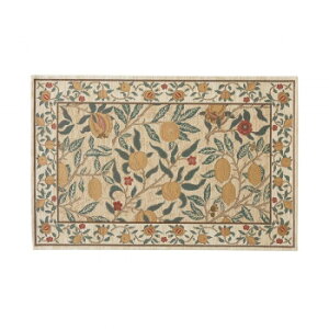 �쓇�D���Z���R�� Morris Design Studio �t���[�c �}�b�g ��60×92cm FH1706A Y �C�G���[ �C���e���A �~���E�J�[�e��