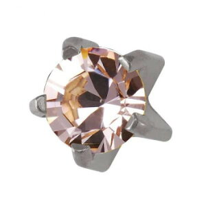 JPS セイフティピアッサー 耳用ロングタイプ シルバーカラー(医療用ステンレス) 6月 7M106WL 時計/ジュエリー/アクセサリ その他