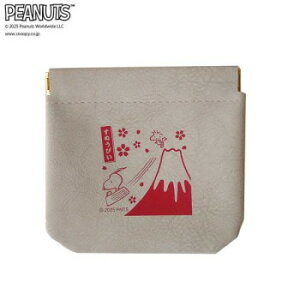 PEANUTS SNOOPY スヌーピー ばね口ミニポーチ 富士山 IV 服飾雑貨 バッグ