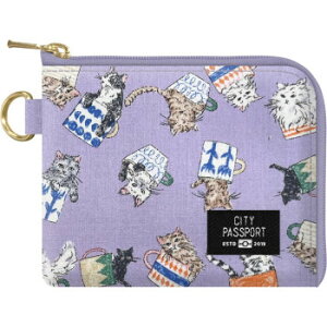 �X�C�b�`�X�^���X CITYPASSPORT �p�X�P�[�X Neko �l�R �p�[�v�� 7147PU �����G�� ���z�E�J�[�h�P�[�X