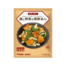 ポールスタア 笑顔の食卓　鶏と野菜の黒酢あんDeli Sauce (40g×2袋)×20 軽食品 調味料