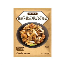 ポールスタア 笑顔の食卓　鶏と茸のガリバタ炒めDeli Sauce (27g×2袋)×20 軽食品 調味料