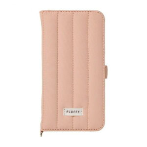 FLUFFY iPhone17��p�蒠�^�P�[�X Coral/�R�[���� iP25-61-FFY05 �p�\�R���EAV�@��֘A PC�E�g�ъ֘A