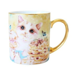 とことこサーカス マグカップ 猫/ネコ 「たべてないよ。」 KT-MG-003 家事用品 食器