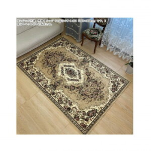 �E�F���g���D�J�[�y�b�g�@Bloom�@�u���[�� Beige�@�x�[�W�� 240×330 �C���e���A �~���E�J�[�e��
