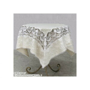 �]�G �e�[�u���N���X �x�[�W�����n×�����[�X 85×85cm 548-06 �Ǝ��p�i �䏊�p�i