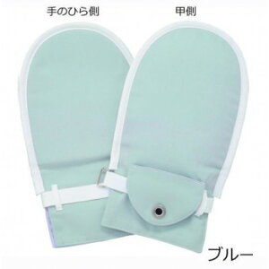 フドーてぶくろNo.6 M 1枚入り ブルー・105778 ベビー/シルバー 介護用品