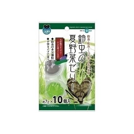 （まとめ）マルカン 鈴虫の夏野菜ゼリー 7g×10個 昆虫フード 【10セット】