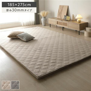 �Ɍ� ���O �P�i ��185×275cm ����30mm�^�C�v �x�[�W�� �������E���^�� �􂦂� �J�o�[�����O�d�l ���O�}�b�g �O�~ �t���A�}�b�g