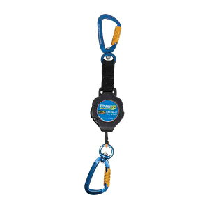 KEY-BAK �L�[�o�b�N �L�k�����h�~�c�[���e�U�[ �_�u���J���r�i�t �I�����W�R�[�h �Œ�120cm TOOLMATE 0KB6-3A231