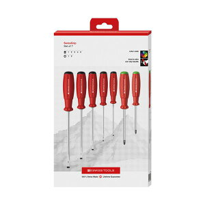 PB SWISS TOOLS �s�[�r�[�X�C�X�c�[���Y 7�{�g �X�C�X�O���b�v �h���C�o�[�Z�b�g �y�[�p�[�{�b�N�X�� 8250.PCBB