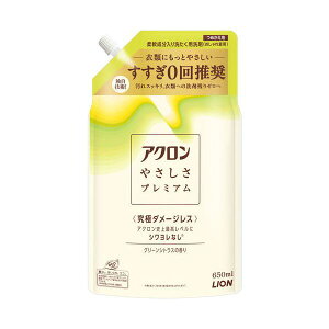 (まとめ)ライオン アクロンやさしさプレミアム 詰替650mL(×5セット)