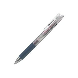（まとめ）ジョインテックス 多色ボールペン透明 2色 10本 H038J-2C10 【×3セット】
