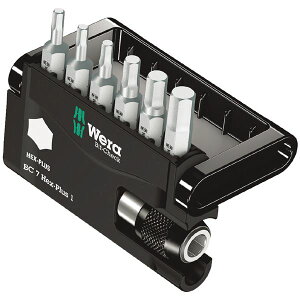 WERA ���F�� 6�{�g 1/4HEX Hex Plus �h���C�o�[�r�b�g�Z�b�g 056168 �H�� �c�[�� DIY ��ƍH�� ����