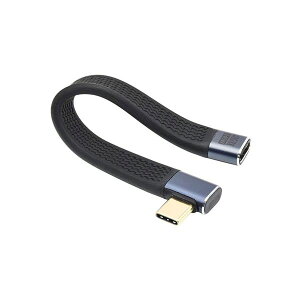 {gXgeNmW[ TYPE-Cϊ V[gP[u pL^FLAT ő40Gbps]E240W}[d TCTCSC-LR-FLATEX