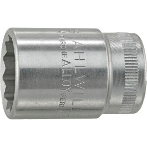 STAHLWILLE �X�^�r���[ 1�^2SQ �\��p�\�P�b�g 22mm �S��42mm �ʐڐG 50-22