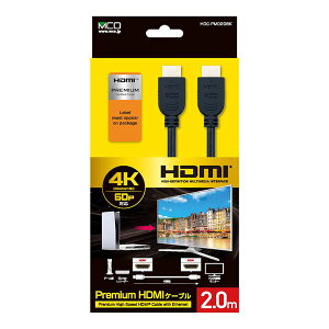 MCO v~A HDMIP[u 4K/60PΉ 2m HDC-PM020BK