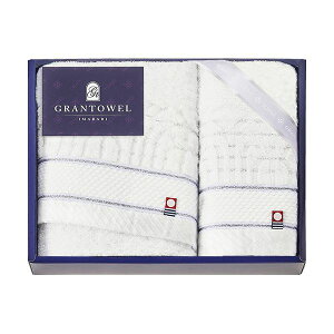 グランタオル今治 ホテルタイプフェイスタオル&ハンドタオル フェイスタオル34×75cm、ハンドタオル34×33cm B1086620