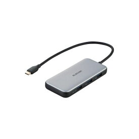 エレコム USB Type-Cデータポート/4K/60Hz対応ドッキングステーション DST-C26SV