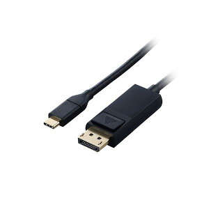 GR USB Type-C(TM) - DisplayPort(TM)ϊP[u 2m ubN CAC-CDP20BK2