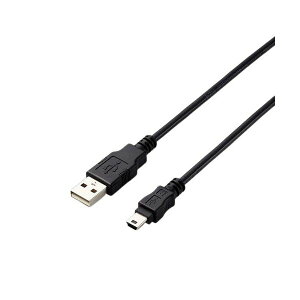 �i�܂Ƃ߁j�G���R�� USB2.0A-miniB�P�[�u�� 1.0m RoHS�w�ߏ����i10�����j U2C-AM10BK/ID 1�{�y×3�Z�b�g�z