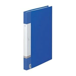 (業務用3セット) LIHITLAB クリアブック/クリアファイル リクエスト 【A3/タテ型】 固定式 G3215-8 青