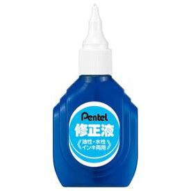 （まとめ） ぺんてる 修正液 油性・水性インキ両用 ZL1-WK 1本 【×10セット】