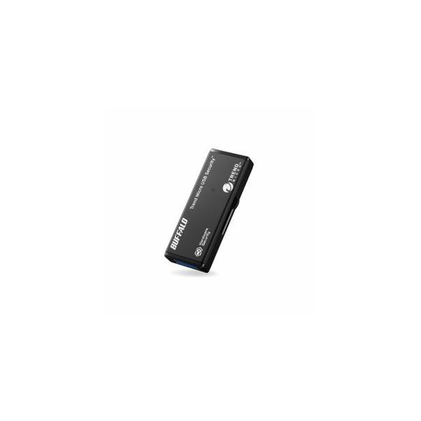 BUFFALO バッファロー USB3.0対応セキュリティーUSBメモリー 16GB ウイルスチェックモデル 1年保証タイプ RUF3-HSL16GTV