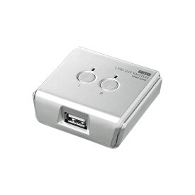 (まとめ)サンワサプライ USB2.0手動切替器(2回路) SW-US22N【×2セット】