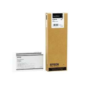 （まとめ） エプソン EPSON PX-P／K3インクカートリッジ マットブラック 700ml ICMB58 1個 【×3セット】