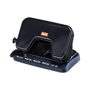 (まとめ) マックス スクーバパンチ DP-15T/K ブラック 1台入 【×5セット】