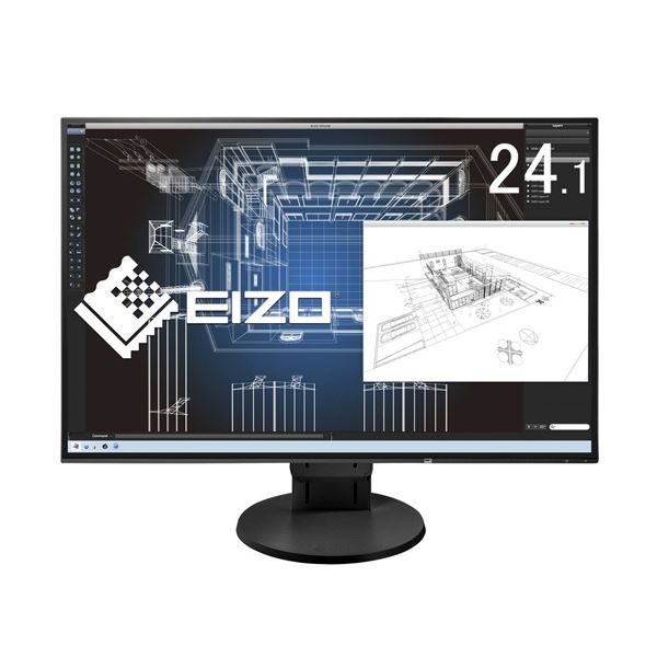 EIZO FlexScan 24.1型カラー液晶モニター ブラック EV2456-BK 1台【日時指定不可】